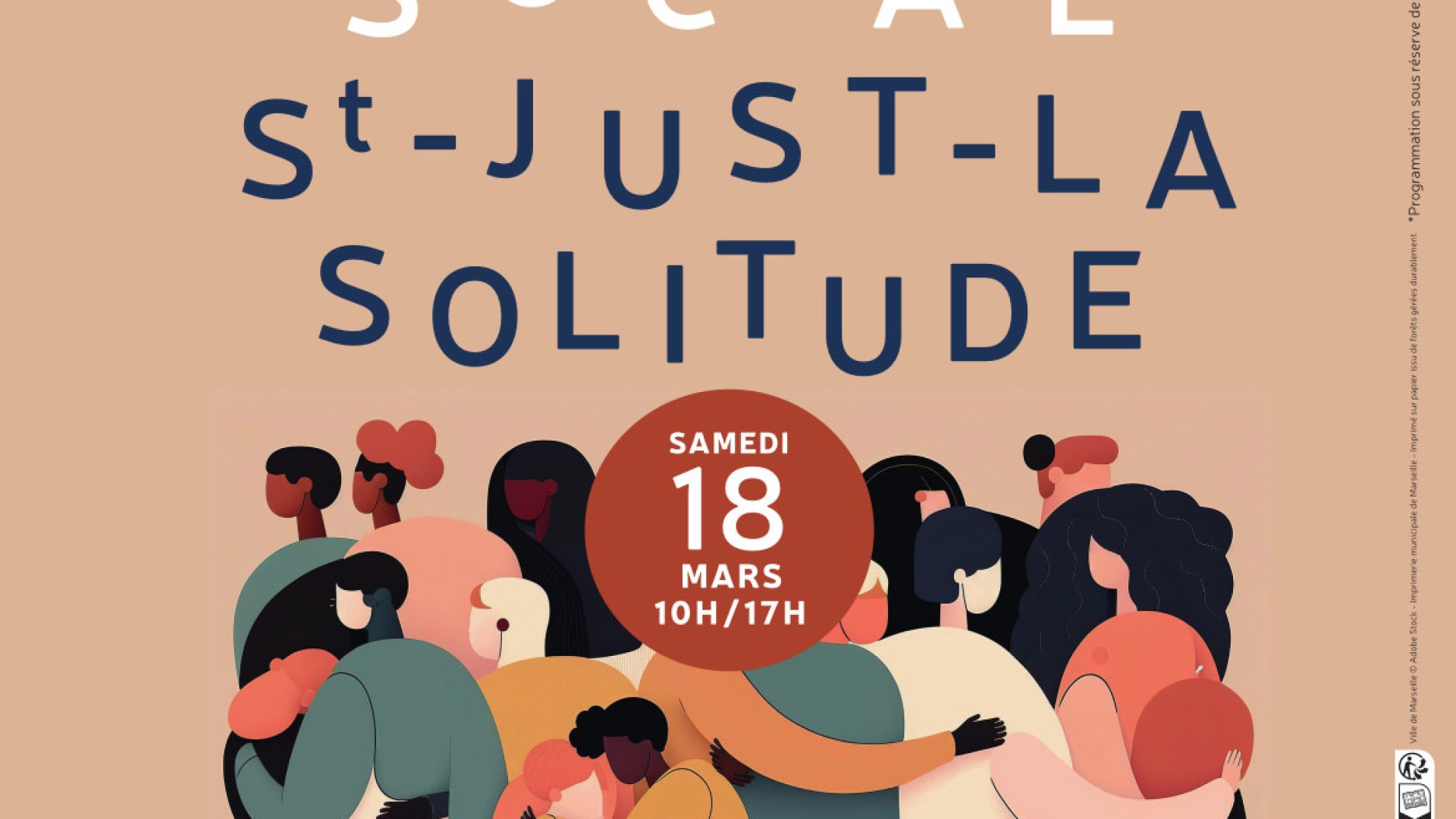 Affiche_inauguration Centre social_St_Just